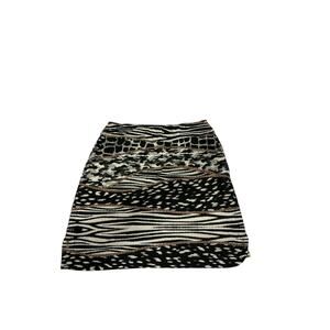EP New York Skort Animal Print Black White Pull On Active XS Pro Stretch Soft Go